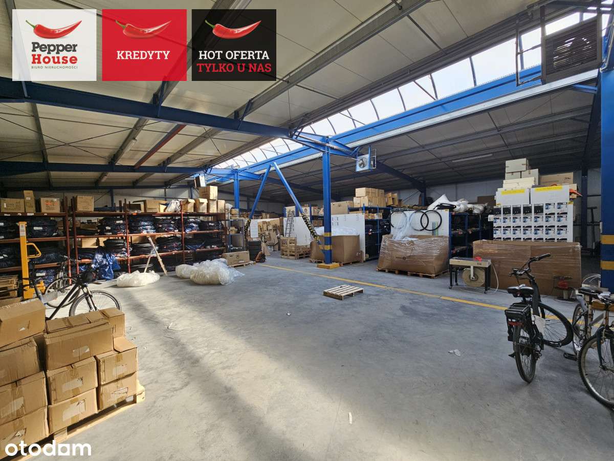 Na wynajem Hala magazynowa + Dom!!! - Pełny obrazek: 2/7