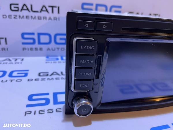 Radio CD Player cu Navigatie Touchscreen RNS 510 VW Touareg 7L Facelift 2002 - 2010 Cod 7L6035680 - 3