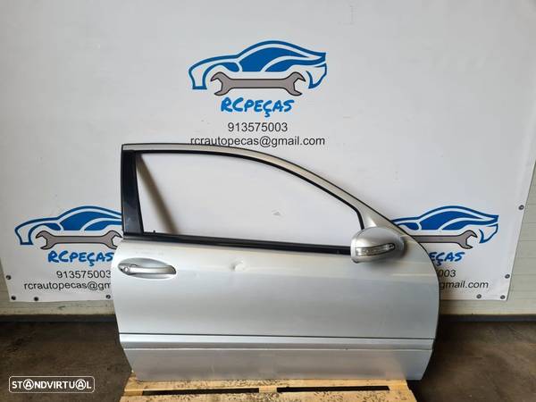 PORTA PORTAS FRENTE FRONTAL DIREITA MERCEDES BENZ CLASS C COUPE CL203 CLC W203 A2037201605 2037201605 FECHO ELEVADOR MOTOR PUXADOR VIDRO RETROVISOR RETROVISORES - 1