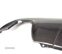 DIFUSOR TRASEIRO PARA BMW E60 03-10 LOOK M SAÍDA DUPLA CARBONO - 2