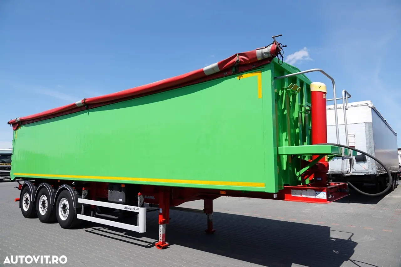 Janmil TIPPER 46 mc / Lungime: 10 m / SAF / clapeta usa / ax liftabil / An 2016 - 8