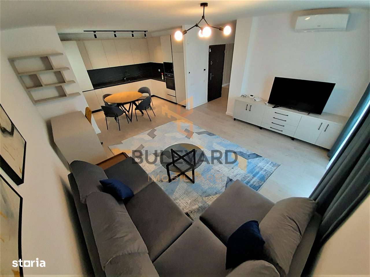 Apartament 2 camere, bloc tip vila, parcare, zona Buna Ziua - Imagine principală: 3/11