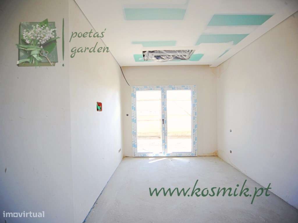 POETAS' GARDEN - PARADELA - LOURES - LISBOA - NOVOS EM CONSTRUÇÃO T1+1-17