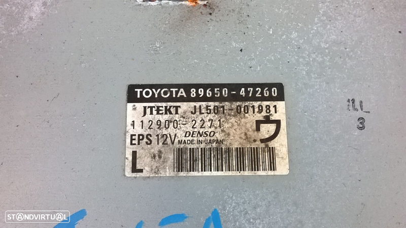 Centralina Direção Assistida - 89650-47260 [Toyota Prius W3] - 3