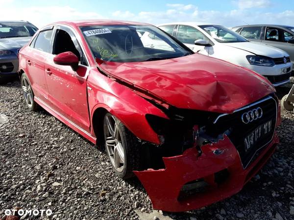 AUDI A3 8V S-LINE 2.0 TDI 2013r. KOLOR LY3J CZERWONY CAŁA NA CZĘŚCI GORLICE - 4