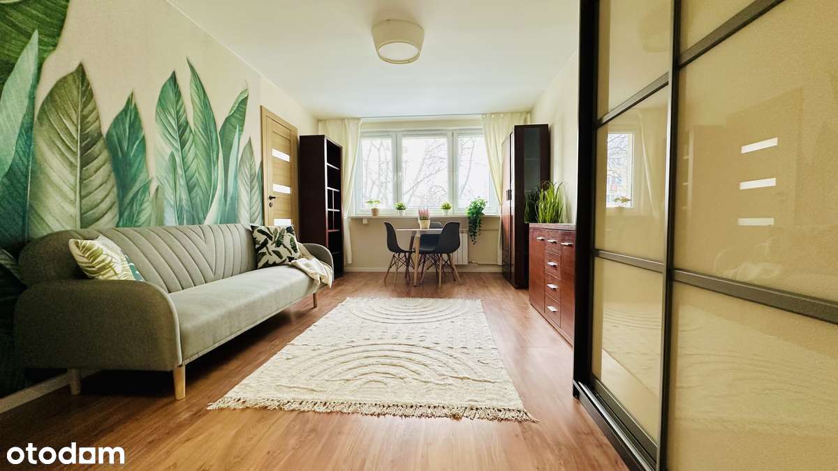 Przestronne 37,5m2 przy lesie -świetna komunikacja, funkcjonalny układ - Pełny obrazek: 1/13