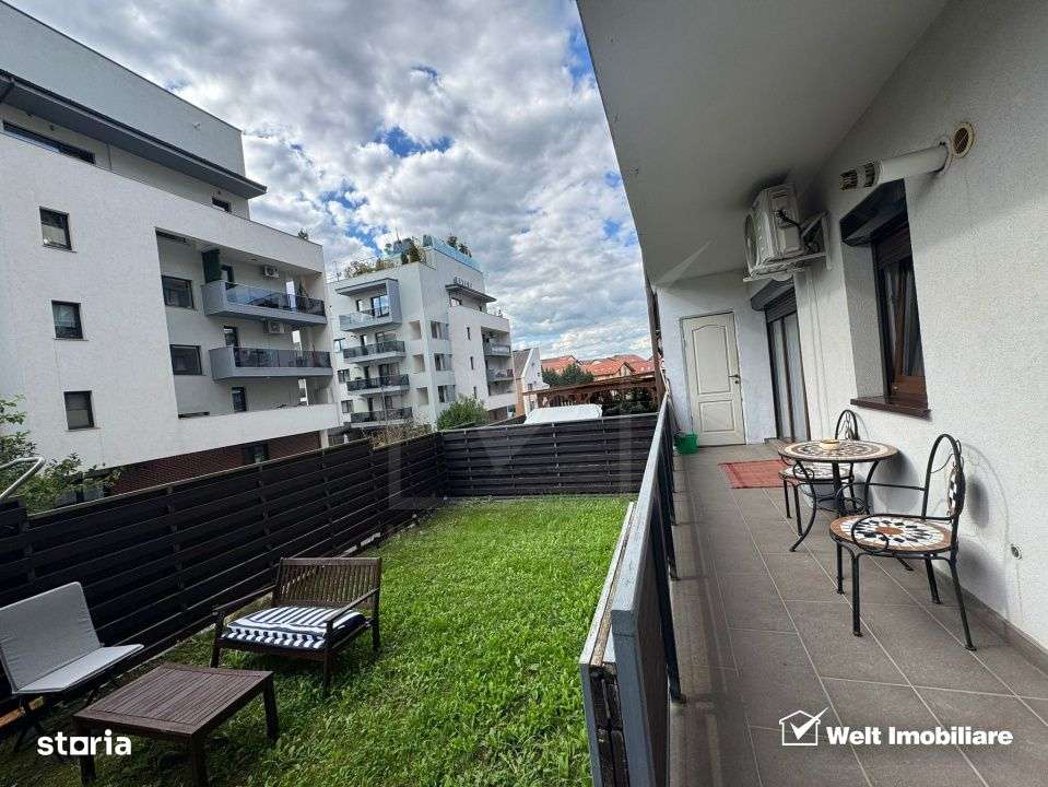 Apartament 2 camere cu terasa, gradina si parcare, de vanzare in Buna - Imagine principală: 2/15