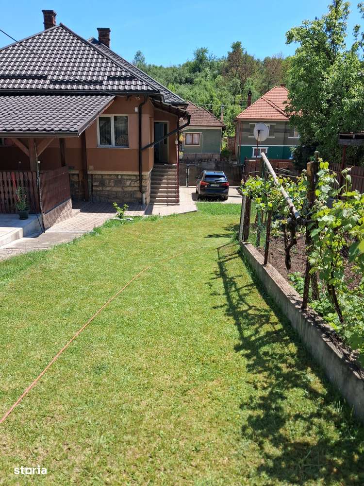 Casa individuala finisata, teren 1500 mp, schimb cu apartament in Cluj
