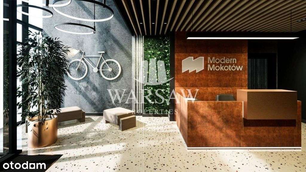 2 pok., Modern Mokotów, ogródek, 382 cm wysokość !-12