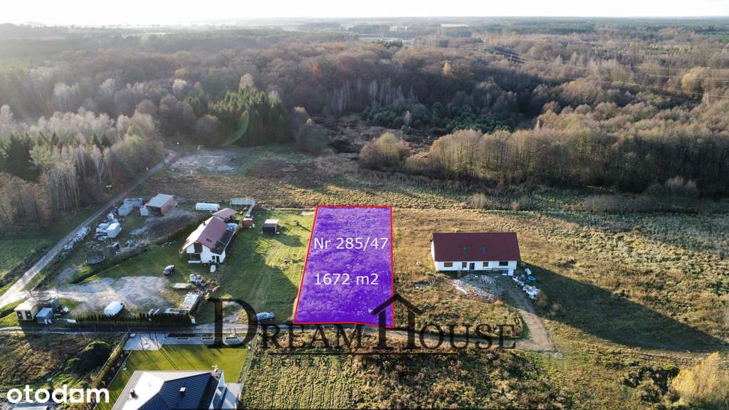 Działka budowlana w Santocku!-2