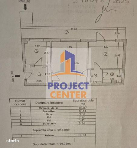 Apartament 2 camere, Banat, ideal spatiu comercial, sup = 65 mp-4