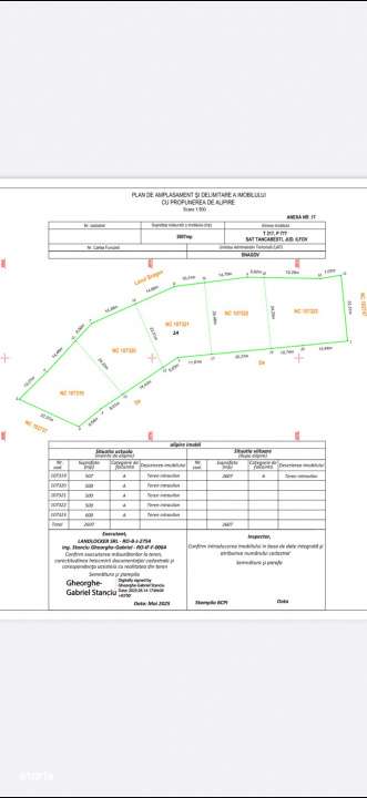 Com0%|Teren intravilan deschidere directa la Lacul Snagov 2.607 m²| S - Imagine principală: 2/2