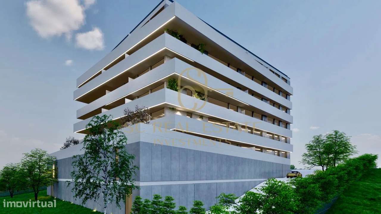 Apartamento T1 Novo Último Piso Canidelo-8