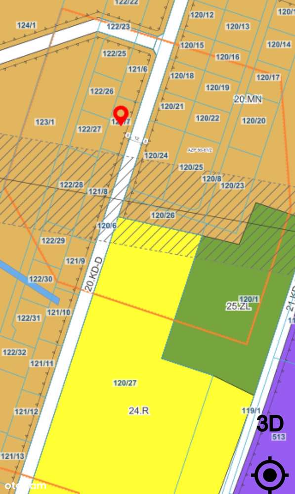 Urokliwa działka wśród nowej zabudowy domów. - Pełny obrazek: 4/6