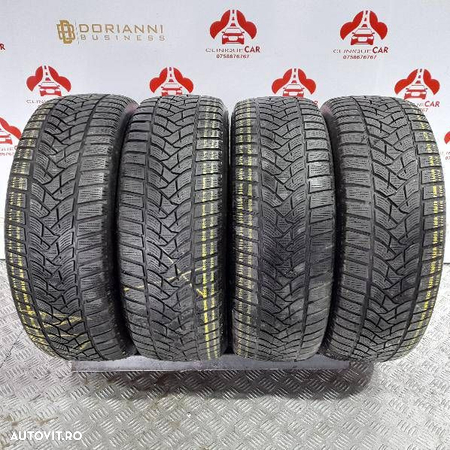 Anvelope Second-Hand de Iarnă 215/60/R16 DUNLOP 95H, cu un grad de uzură foarte scăzut la un - 2