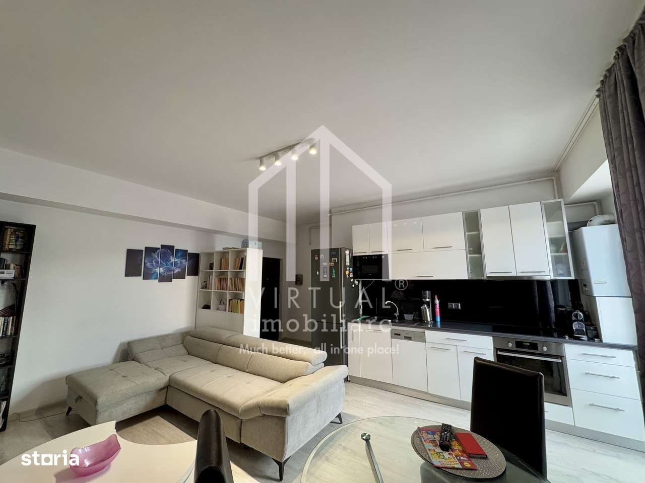 Apartament cu 3 camere, balcon, 61mp utili, vedere spre Muntii Fagaras - Imagine principală: 4/17