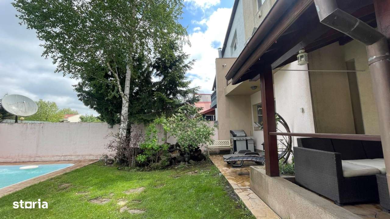 Oportunitate unica inchiriere vila cu piscina privata si curte - Imagine principală: 5/15