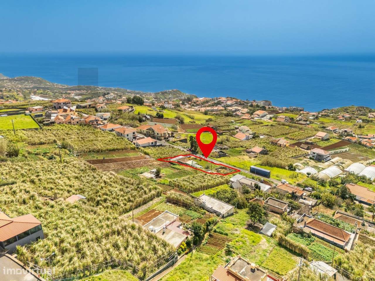 Moradia Tradicional T2, Vista Mar, 1.140 m2 de Terreno e Painéis Solar - Grande imagem: 3/31