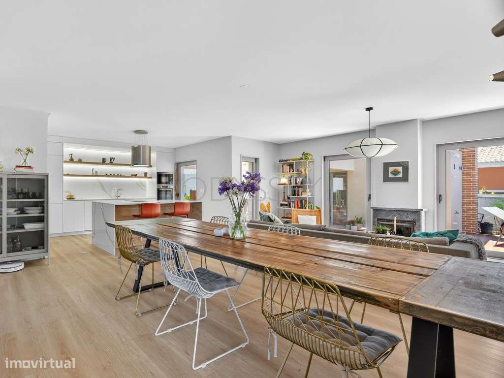 Villa entre litoral e campo com vista mar perto da Ericeira-4