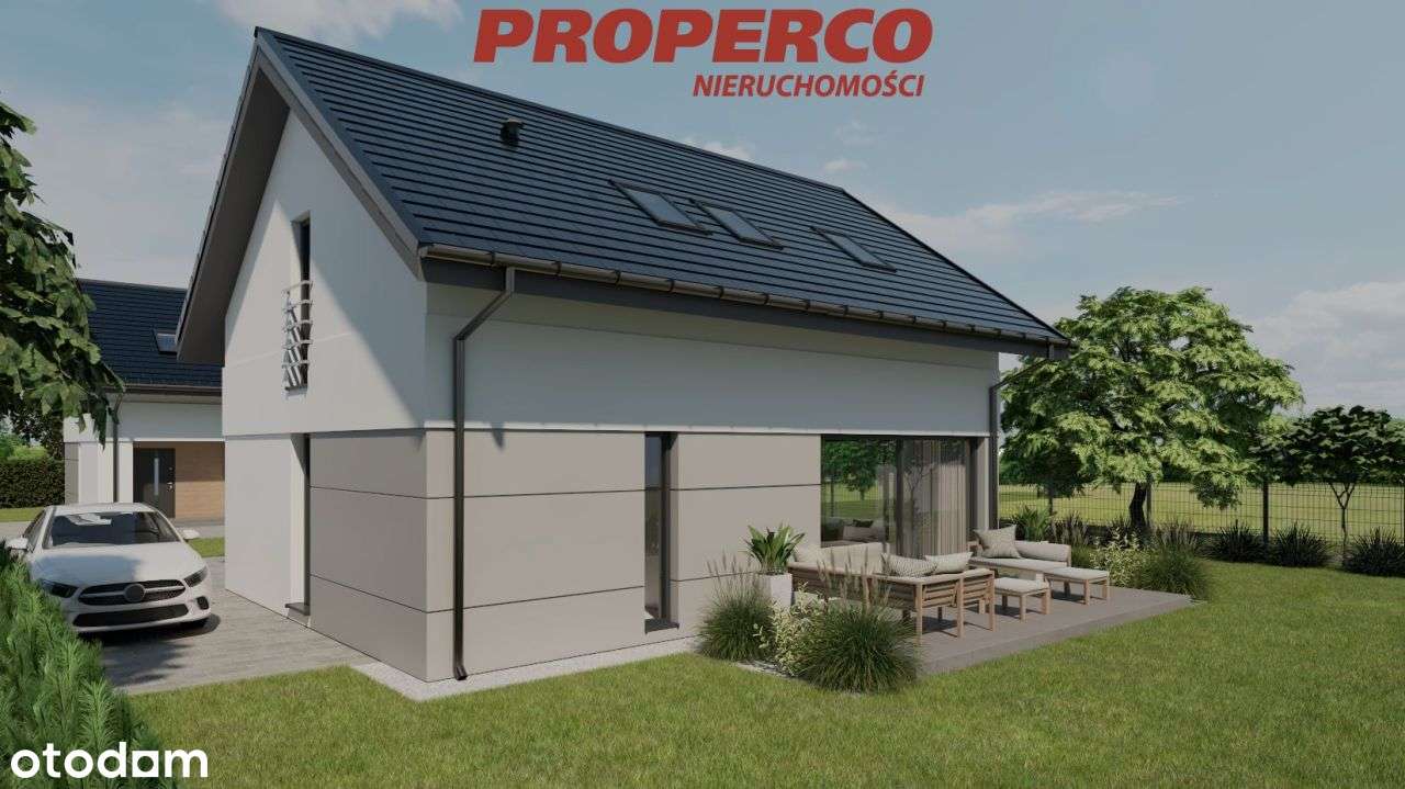 Dom 4 pok., 112 m2, Brzeziny, gm. Morawica - Pełny obrazek: 4/5