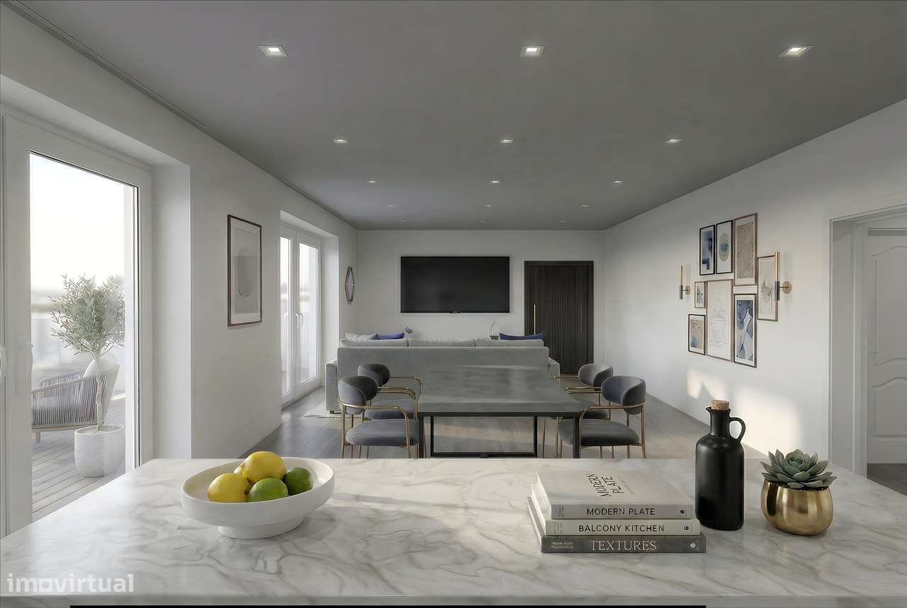 T3 penthouse | terraço de 123 m² | garagem dupla fechada | vistas 360°-0