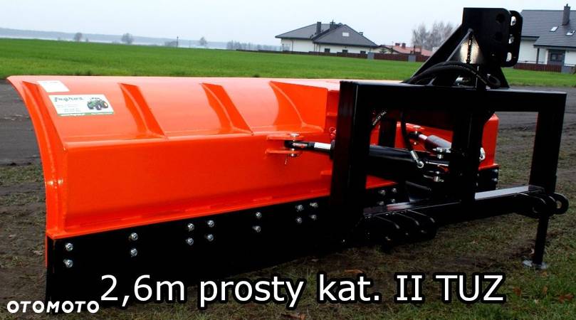 Pług śnieżny do śniegu PROSTY KOMUNALNY euroramka TUZ METAL TECHNIK 1,5m 1,56m 1,85m 2m 2,08m 2,6m 3 - 9