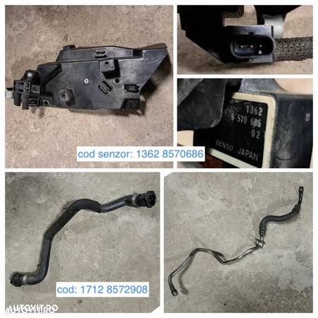 Anexe motor bmw 740XD G11 G12 G14 G15 G16 G30 G31 G32 B57 D30B euro 6 diesel motorina furtun motor combustibil cablaj releu bujii gat admisie buson alimentare ulei senzor contrapresiune evacuare - 4