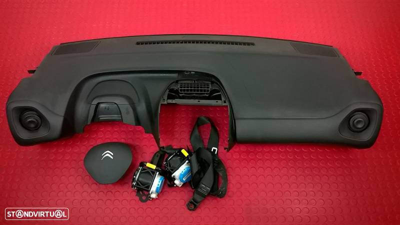 Kit Airbags - 16121380ZD / 1612446480 / B0008721XX / B0008720XX [Citroen C1 II] - 1