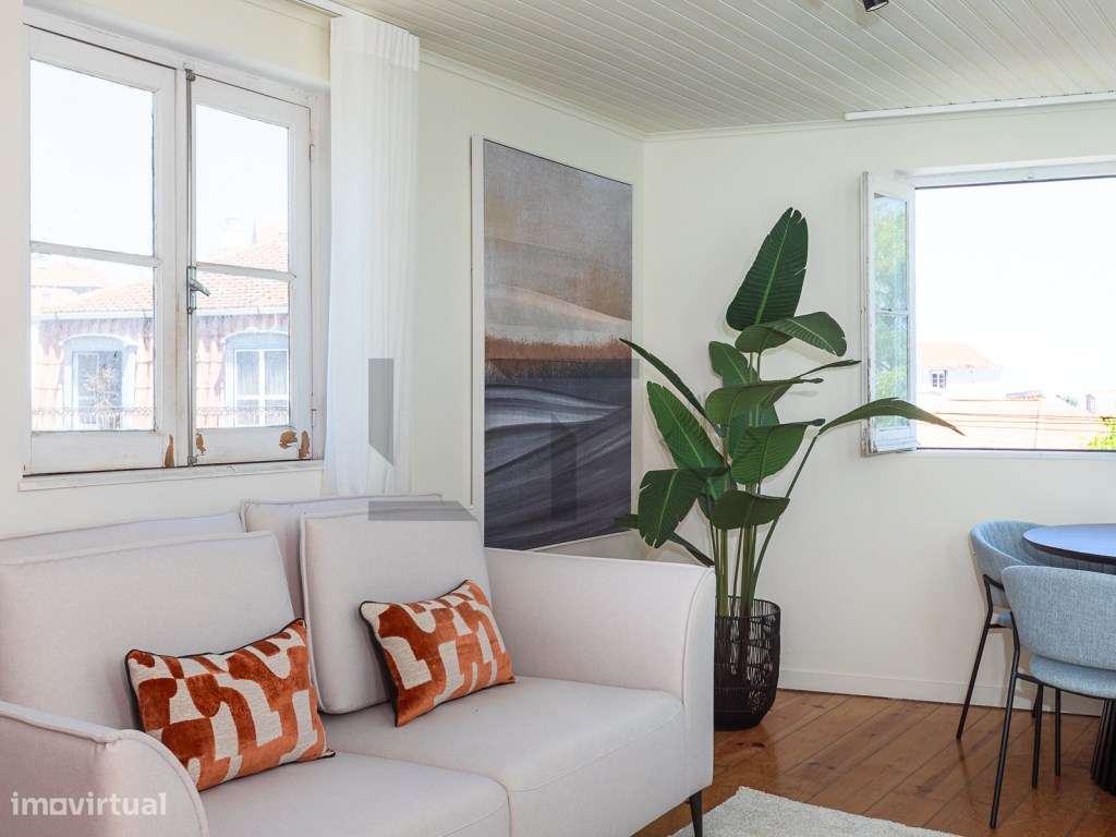 Apartamento T2 Duplex com Vista Rio, com Yield de 6% à Venda nas Po...-19