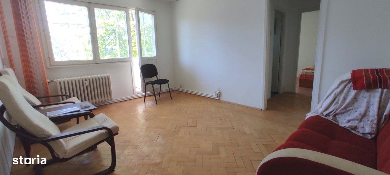 Apartament 2 camere - etaj 3 - bloc fara risc - Podu Ros