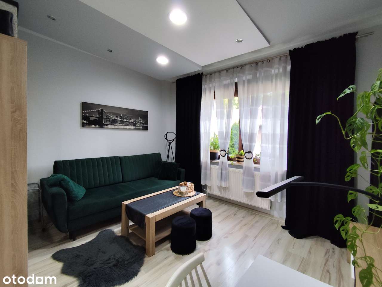 Dom piętrowy (bliźniak) 115 m2 + pow. piwnic na działce 265 m2, garaż-13