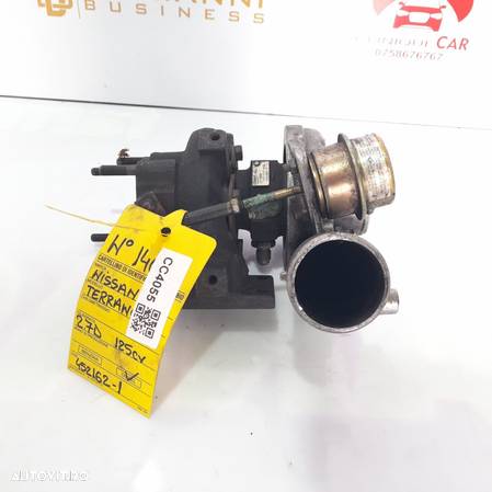 Turbina Nissan Terrano | 2.7 TDI | 1996 - 2007 | 452162-1 - 2