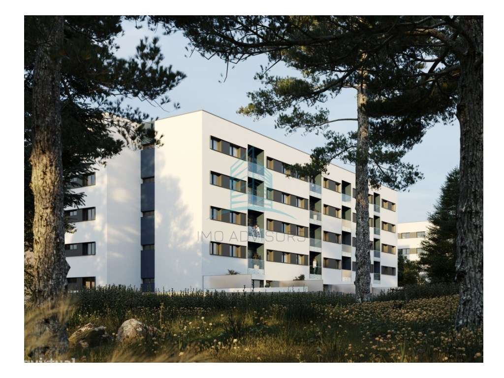 Apartamento T2 NOVO com Varanda e com 1 Lugares de garagem em Ermes...-20