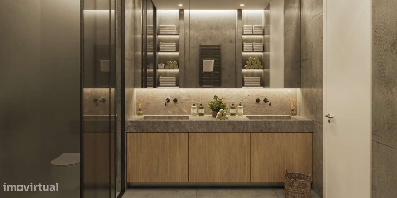 Moradia T4 com piscina, garagem e vista jardim e serra-7