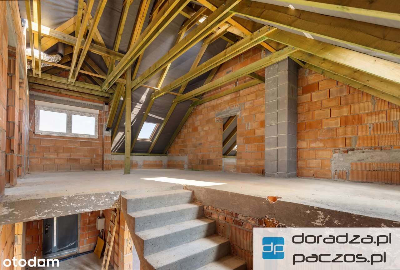 Dom w stanie surowym zamkniętym / Nadolice Wielkie/ ul. Orzechowa-12
