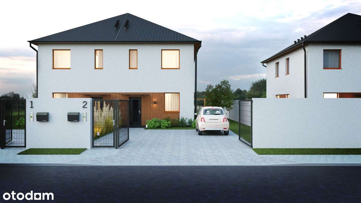 Osiedle w zaciszu Bychlewa - zabudowa bliźniacza - Pełny obrazek: 4/19