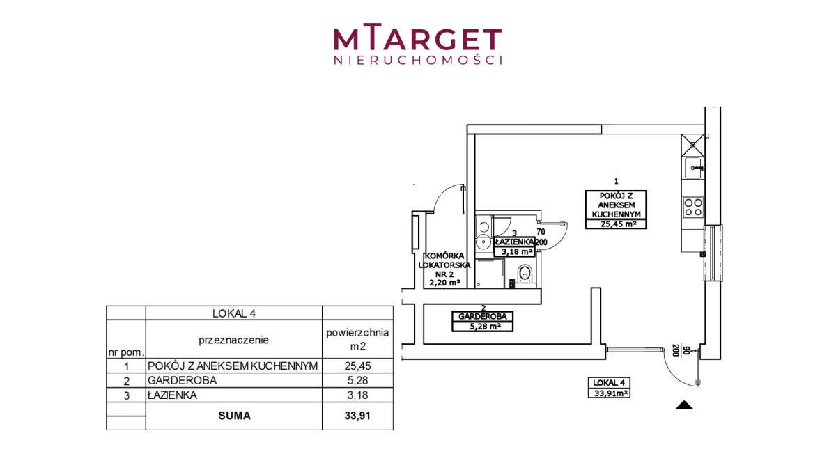 Przestronna kawalerka w Świdrze .Super lokalizacja - Pełny obrazek: 2/5