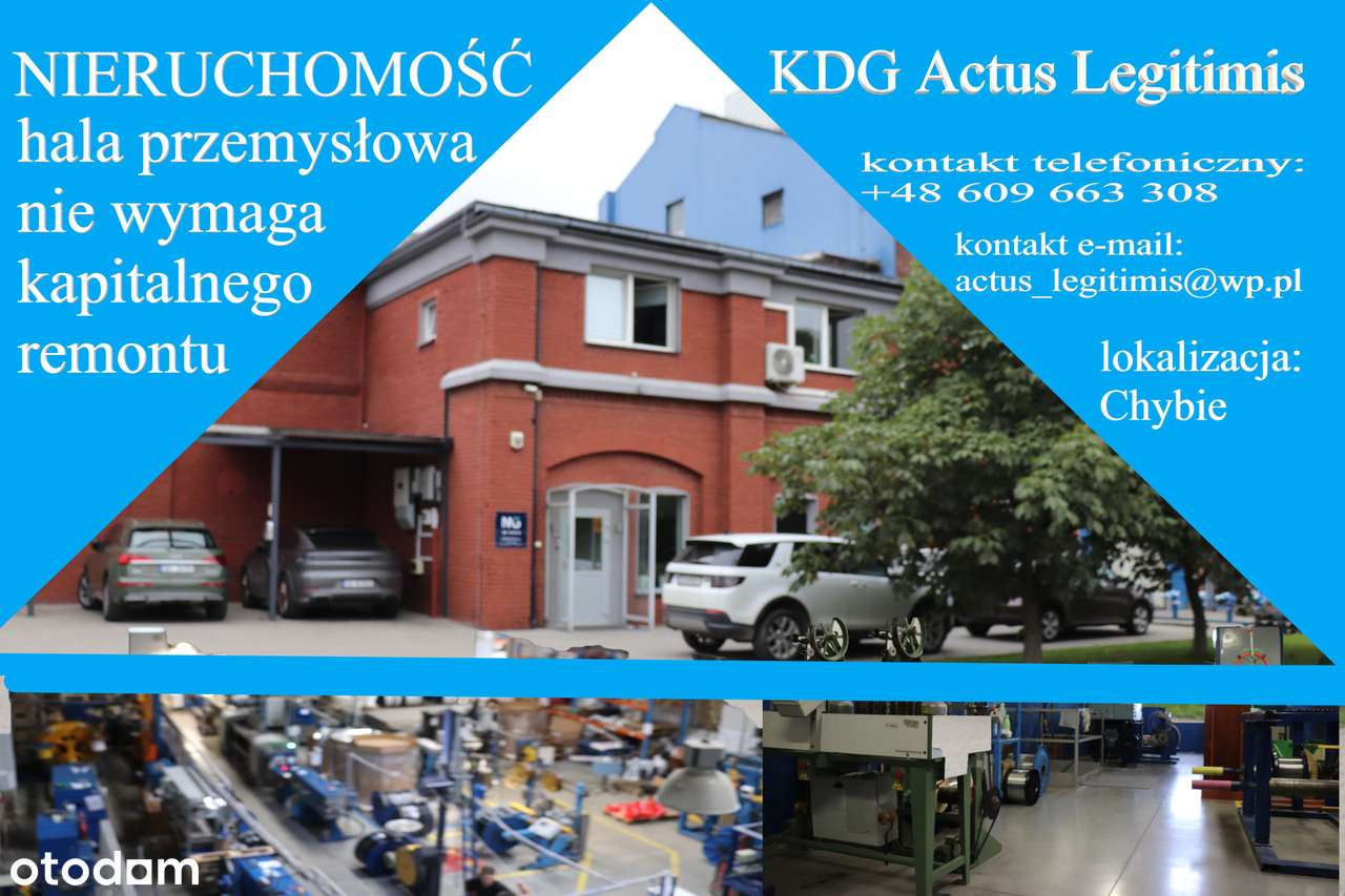 Hala przemysłowa - nie wymaga kapitalnego remontu - Pełny obrazek: 1/17