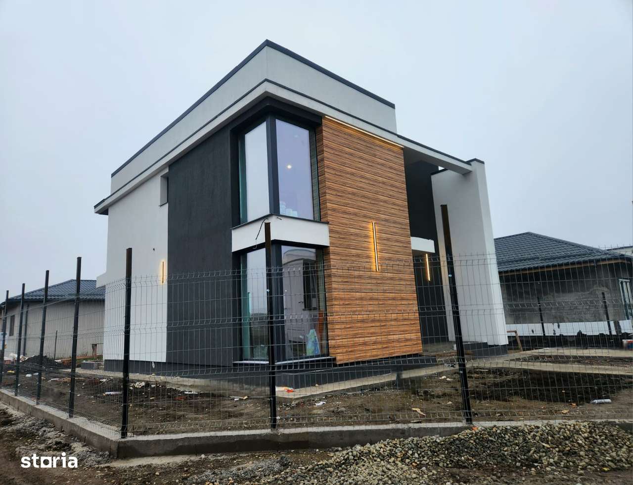 Vila/Casa 4 camere-teren 416 mp/Com.Berceni-0