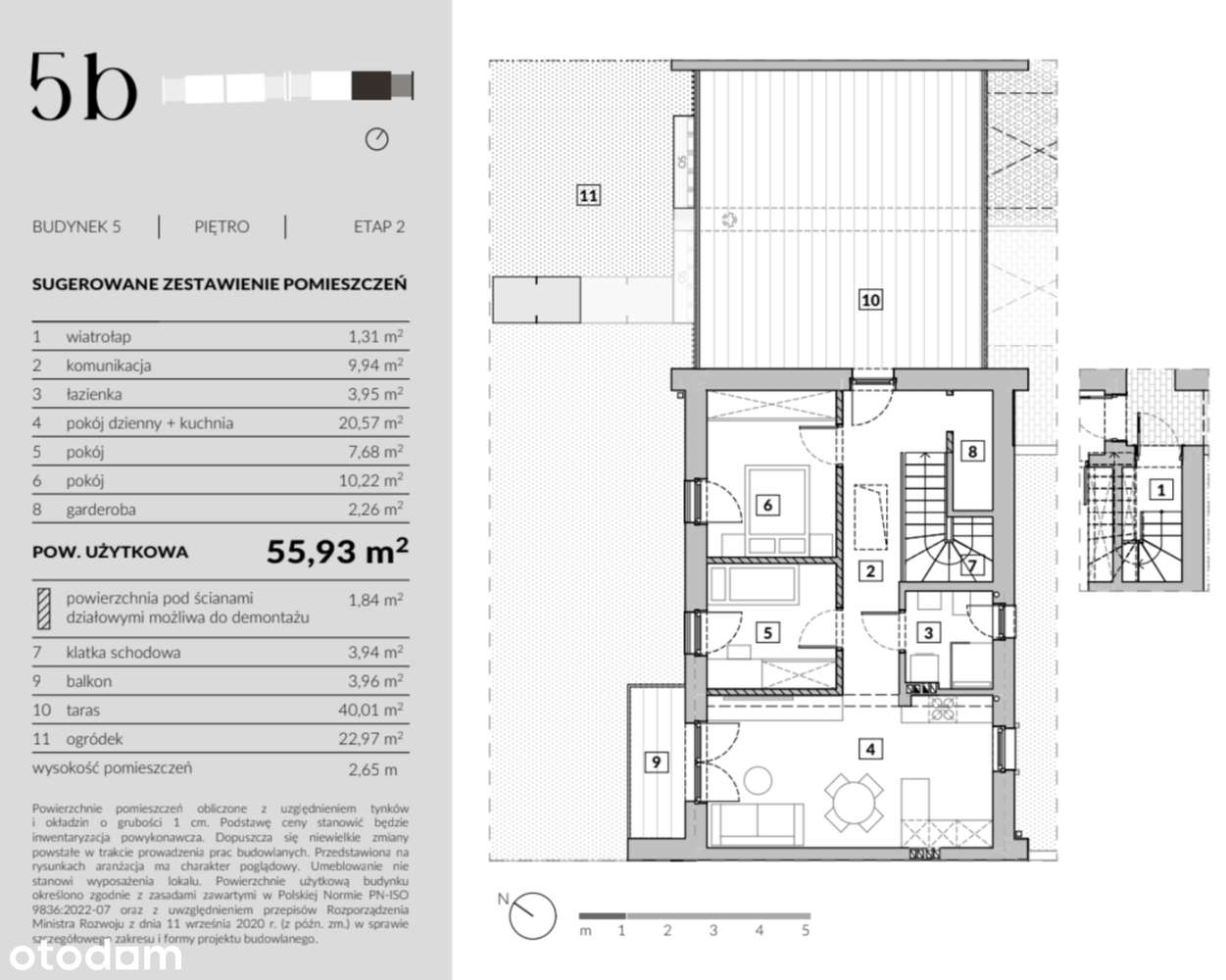 II ETAP | taras 40 m2| 2 miejsca | balkon | wiata-13