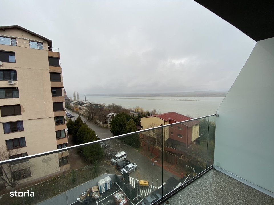 Apartament 2cam Faleza bloc Riviera - Vedere la Dunare