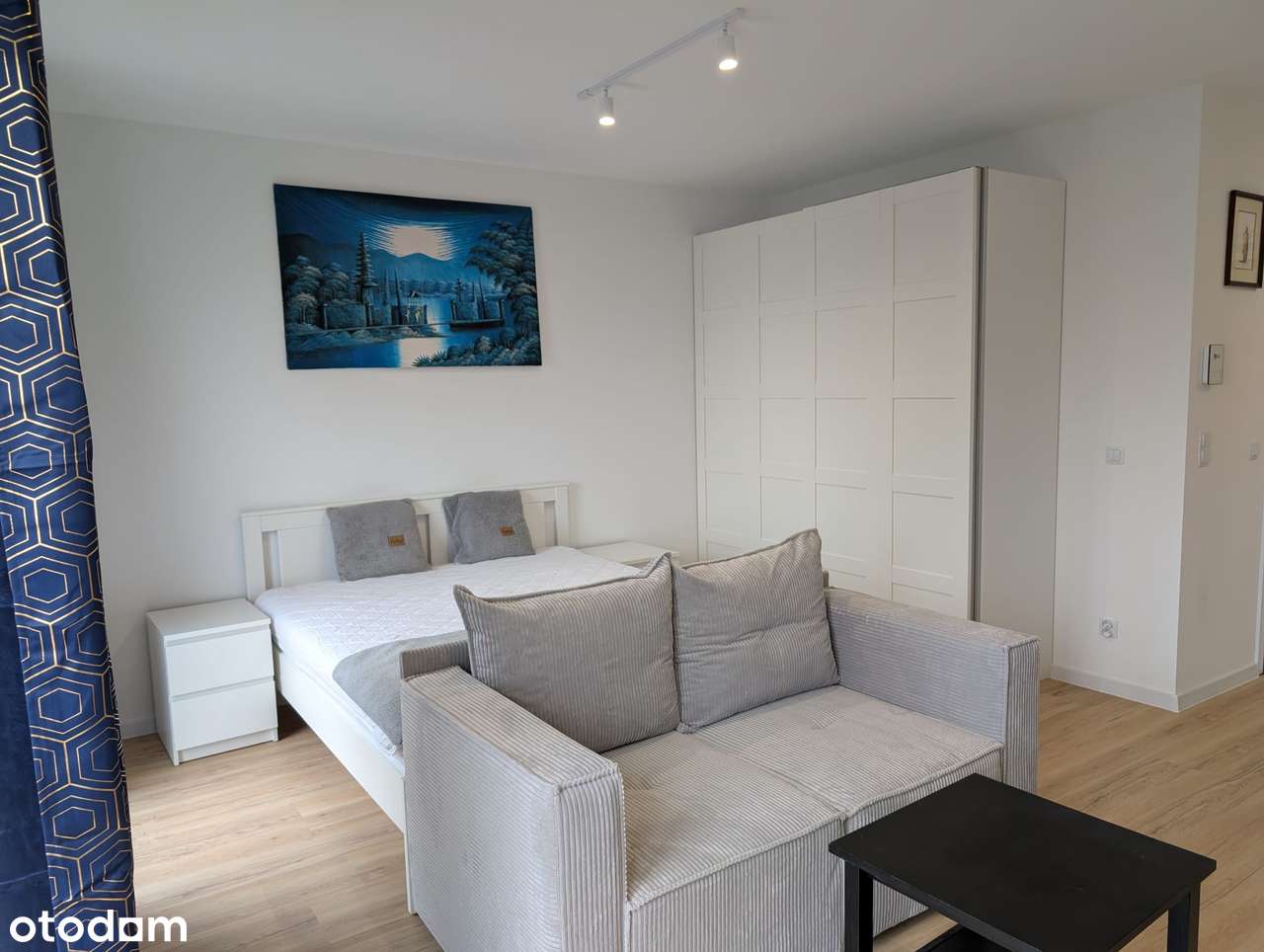 Duże jednopokojowe, pierwszy najem, bezpośrednio. - Pełny obrazek: 1/9