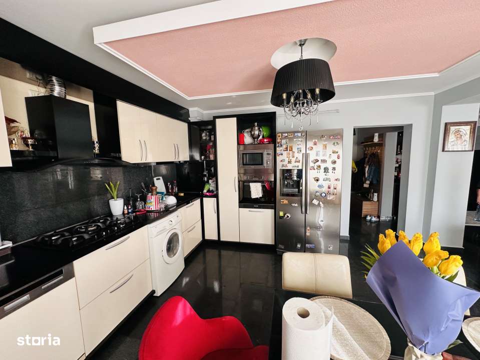 Duplex 3 camere, mobilat utilat utra-lux, 147 mp, Rosu, Militari Resid-6