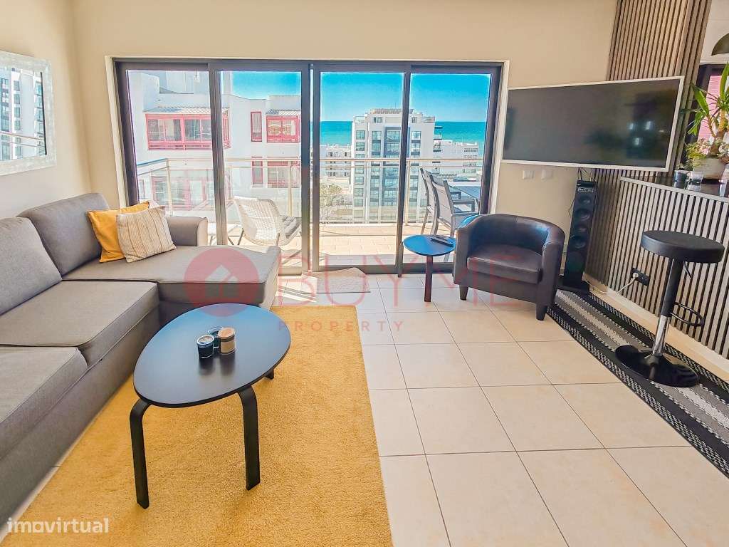 Apartamento T2 com Vista Mar no Centro de Quarteira a 3 Minutos da ...-1