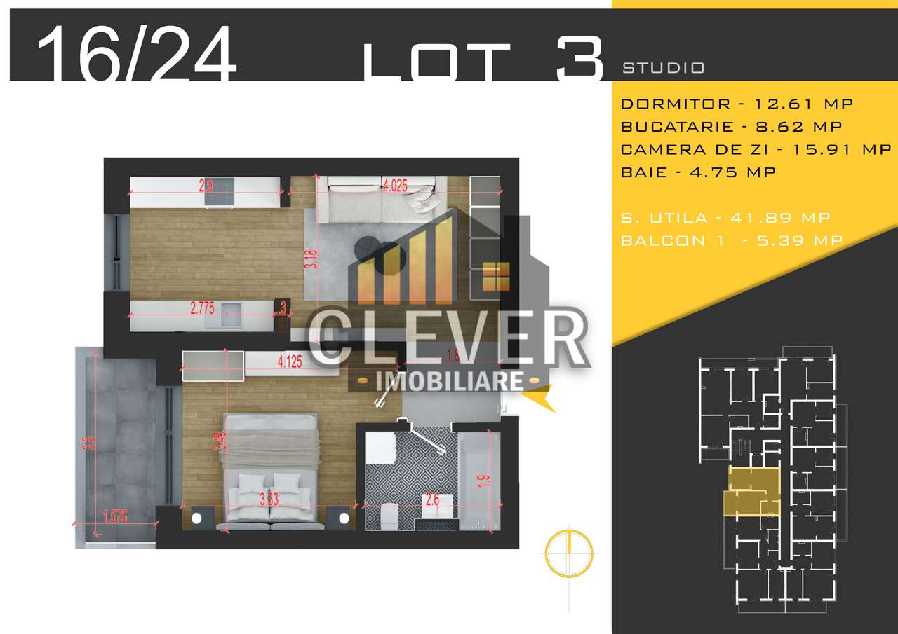 Promo Apartament 2 camere, Comision 0%
