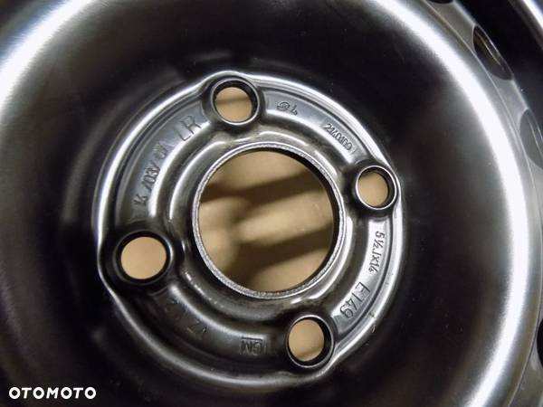 Felga stalowa 14" Opel Corsa Astra Vectra nr kat 90473459 - 2