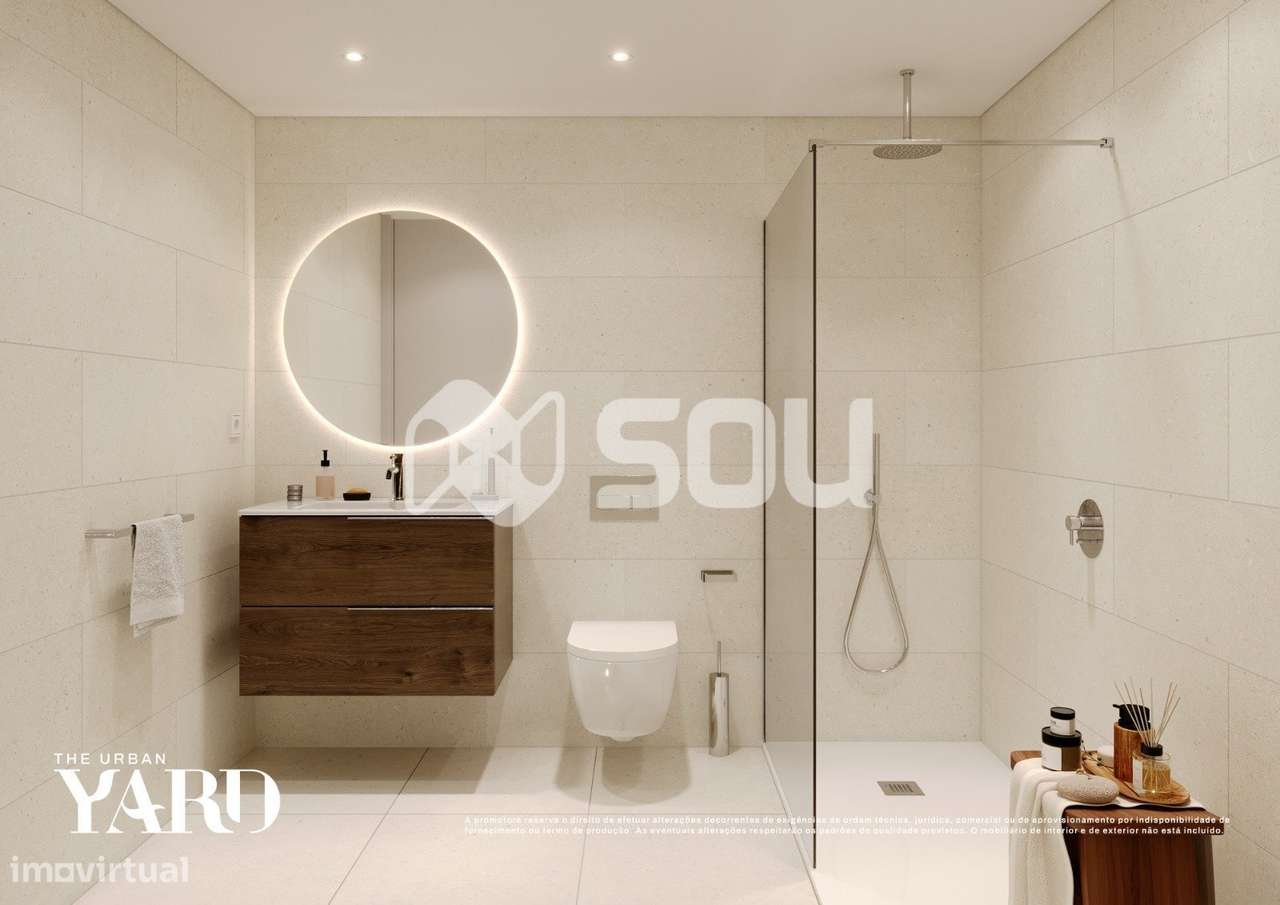 Apartamento T2 Novo "The Yard Urban"-8