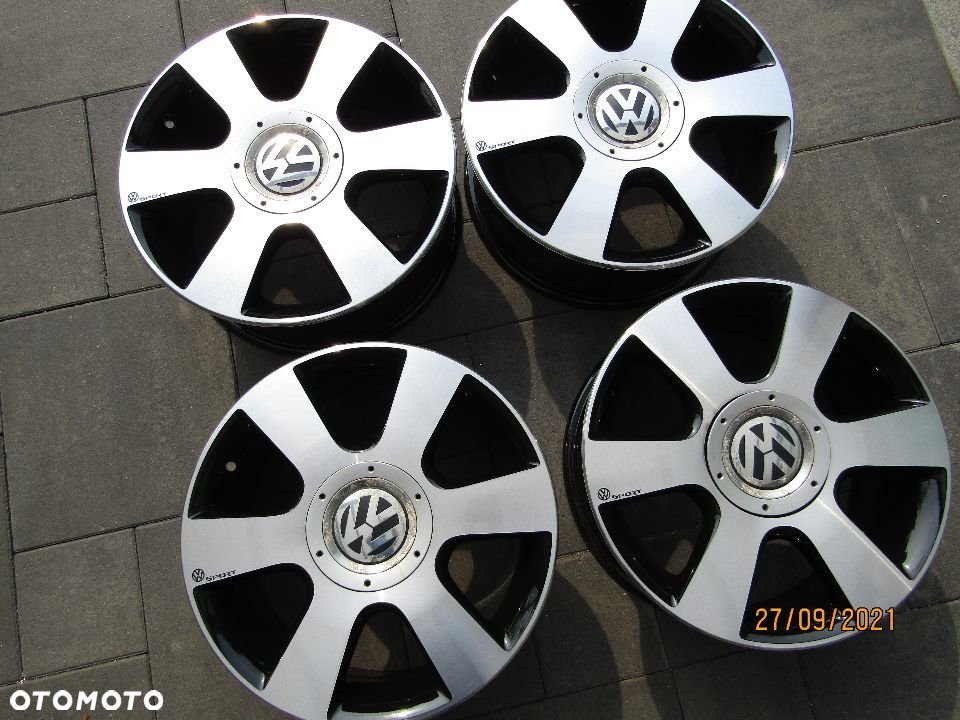 FELGI VW TOURAN 1T0 GOLF PASSAT CADDY 5X112 6,5X16 ET 50 ŚRODEK 57 MM  ORYGINAŁ NR.1T0601025C - 2