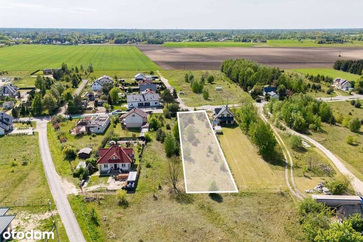 Atrakcyjna działka z mediami i WZ przy drodze asfaltowej - Pełny obrazek: 4/14