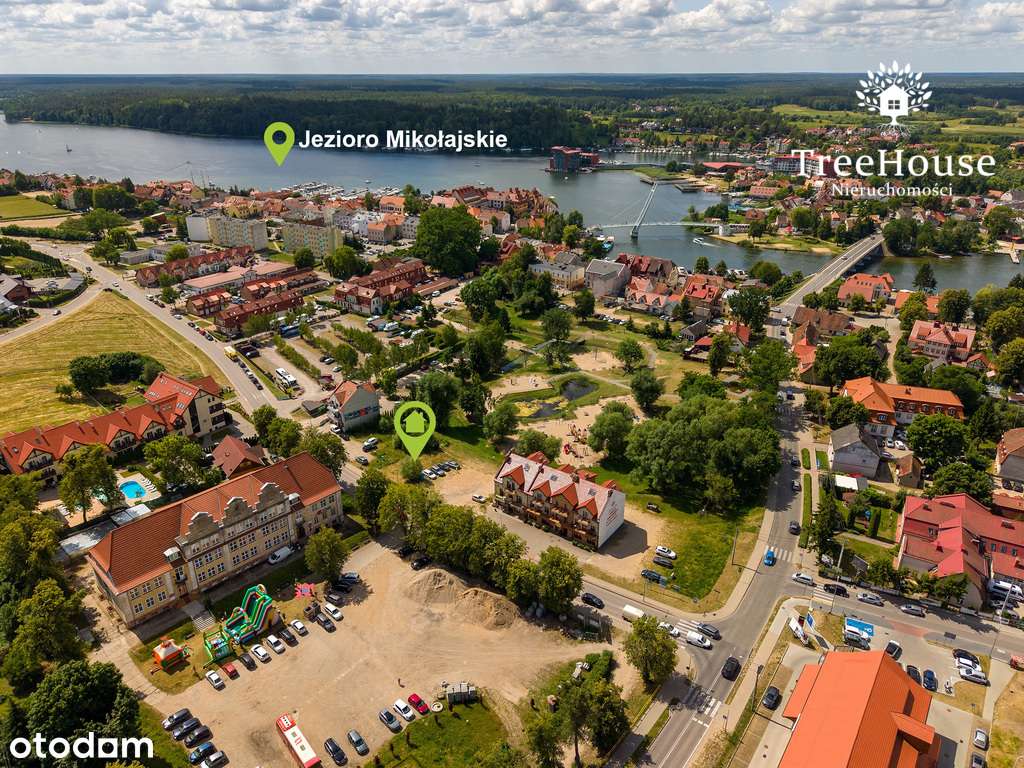 Działka inwestycyjna w samym sercu Mikołajek - Pełny obrazek: 1/7